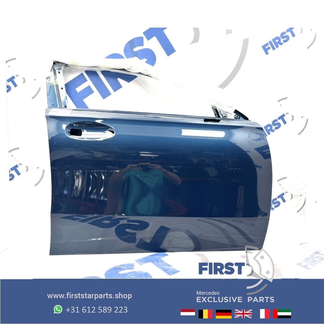 W177 V177 DEUR RECHTSVOOR BLAUW A KLASSE PORTIER KAAL 2018-2, Utilisé, Droite, Porte, -