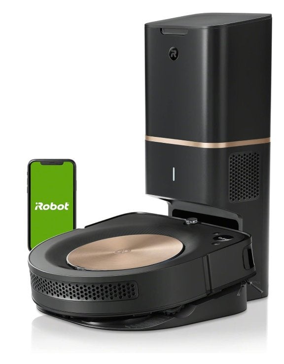 iRobot Aspirateur Robot Roomba s9+ connecté via Wi-Fi, IRobot, Réservoir, Navigation intelligente, Comme neuf
