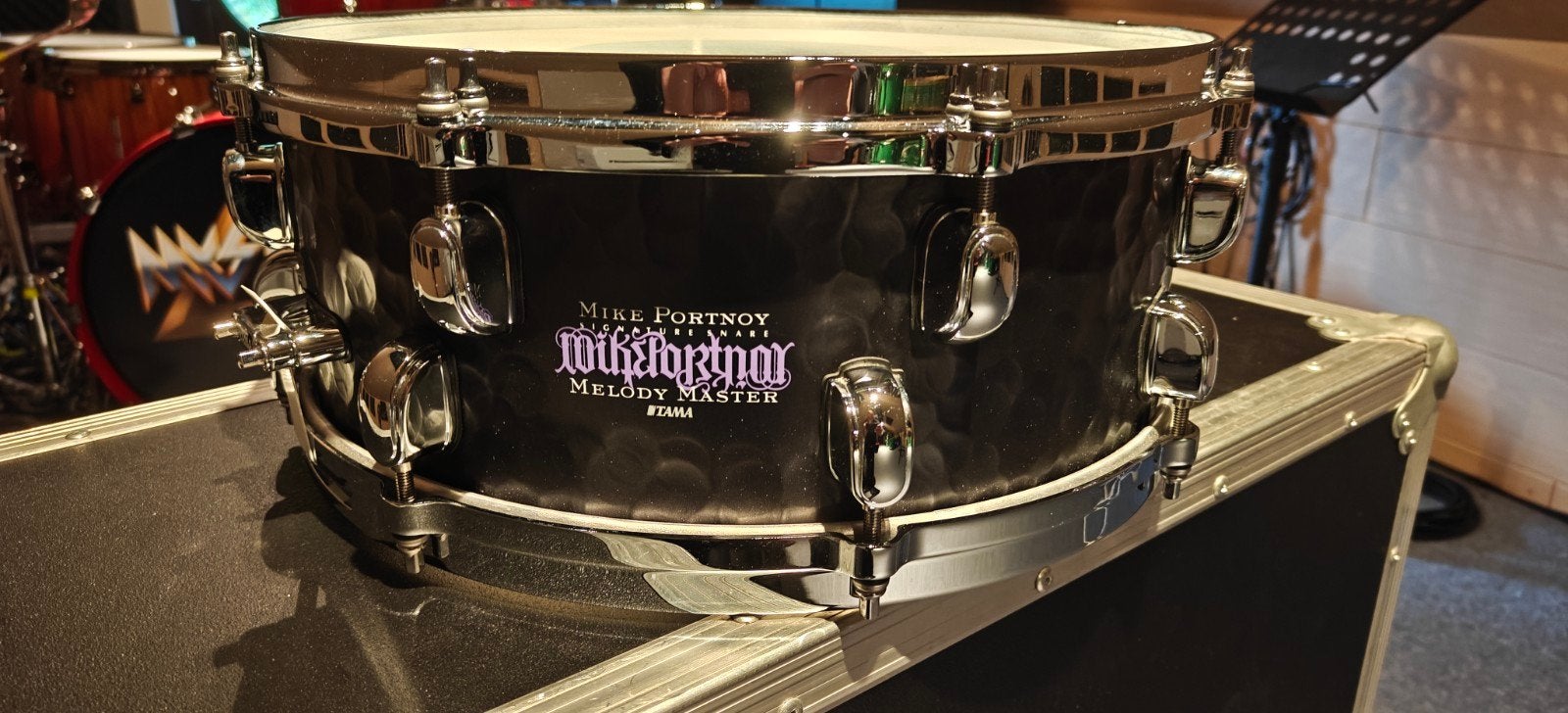 Mike Portnoy MP1455ST Tama Signature Snare, Muziek en Instrumenten, Ophalen, Zo goed als nieuw, Tama