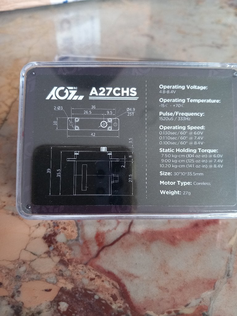 A27CHS-servo's, Hobby en Vrije tijd, Ophalen, Nieuw