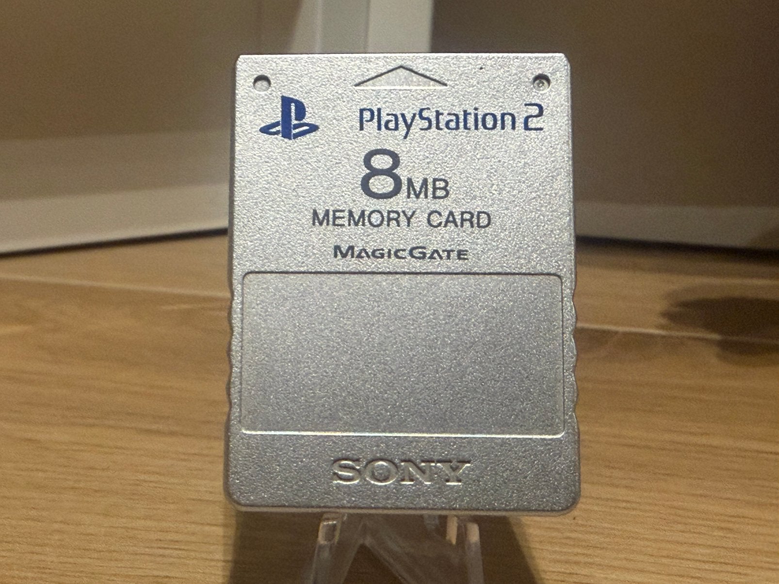 Memory card ps2 silver, Games en Spelcomputers, Ophalen, Zo goed als nieuw