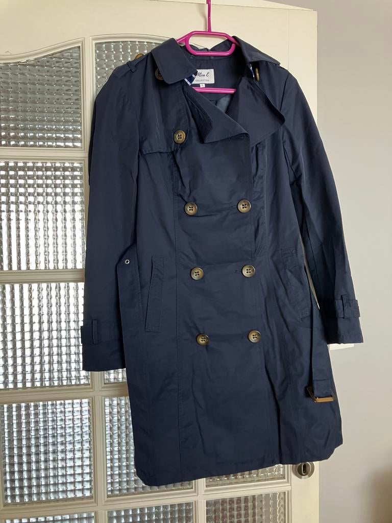 Trenchcoat imperméable ceinture 2 poches latérales, taille S, Enlèvement ou Envoi, Neuf, Taille 36 (S)