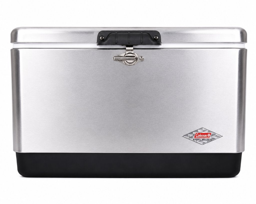 Coleman Steel-Belted Vintage Koelbox M 6150 met Have-A-Seat!, Ophalen of Verzenden, Zo goed als nieuw, Koelbox, Koelelement