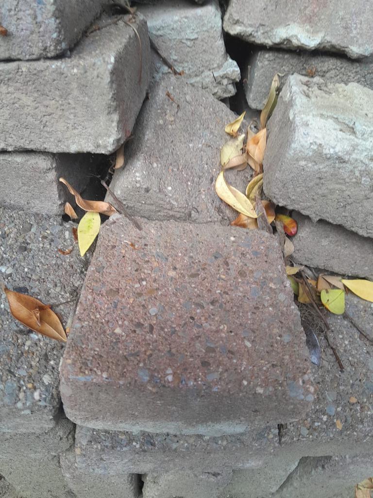 Rode betonklinkers, Ophalen, Gebruikt, Klinkers, Minder dan 5 m²
