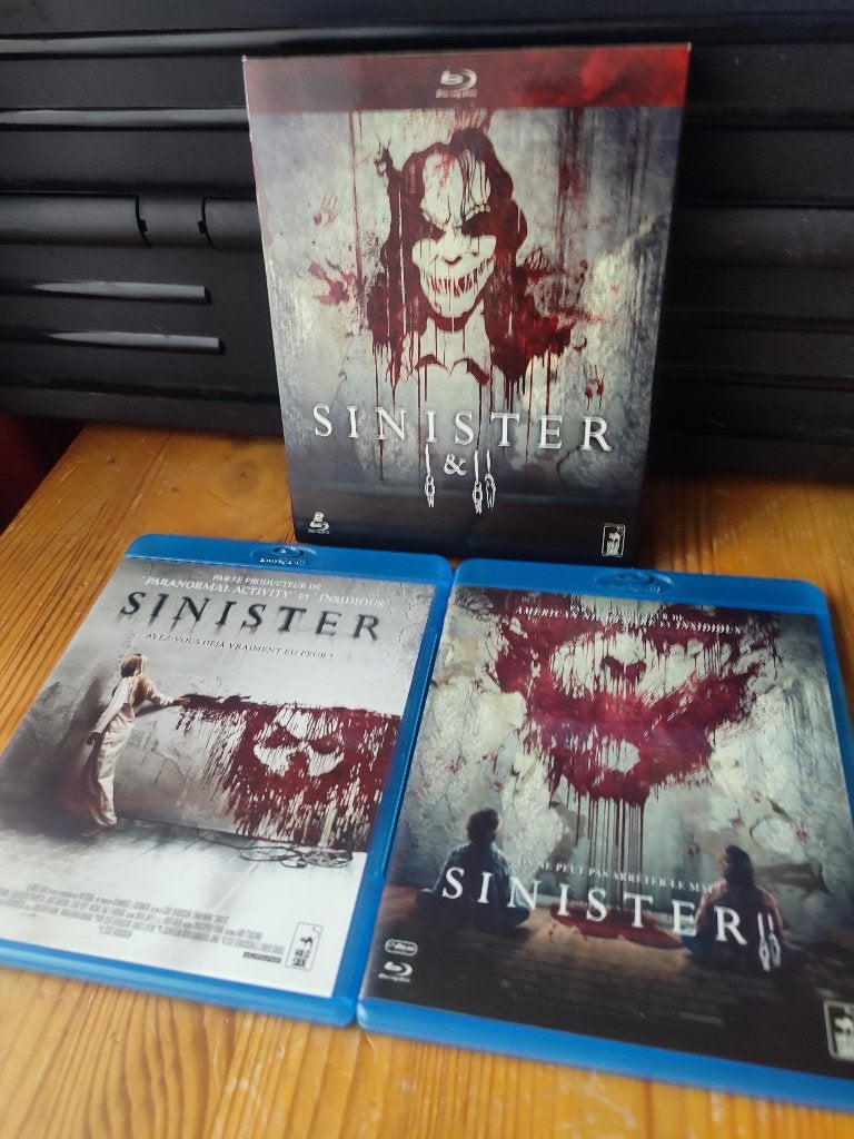 SINISTER - Coffret Intégrale Blu-Ray (Ethan Hawke), Enlèvement ou Envoi, Horreur, Film, Coffret