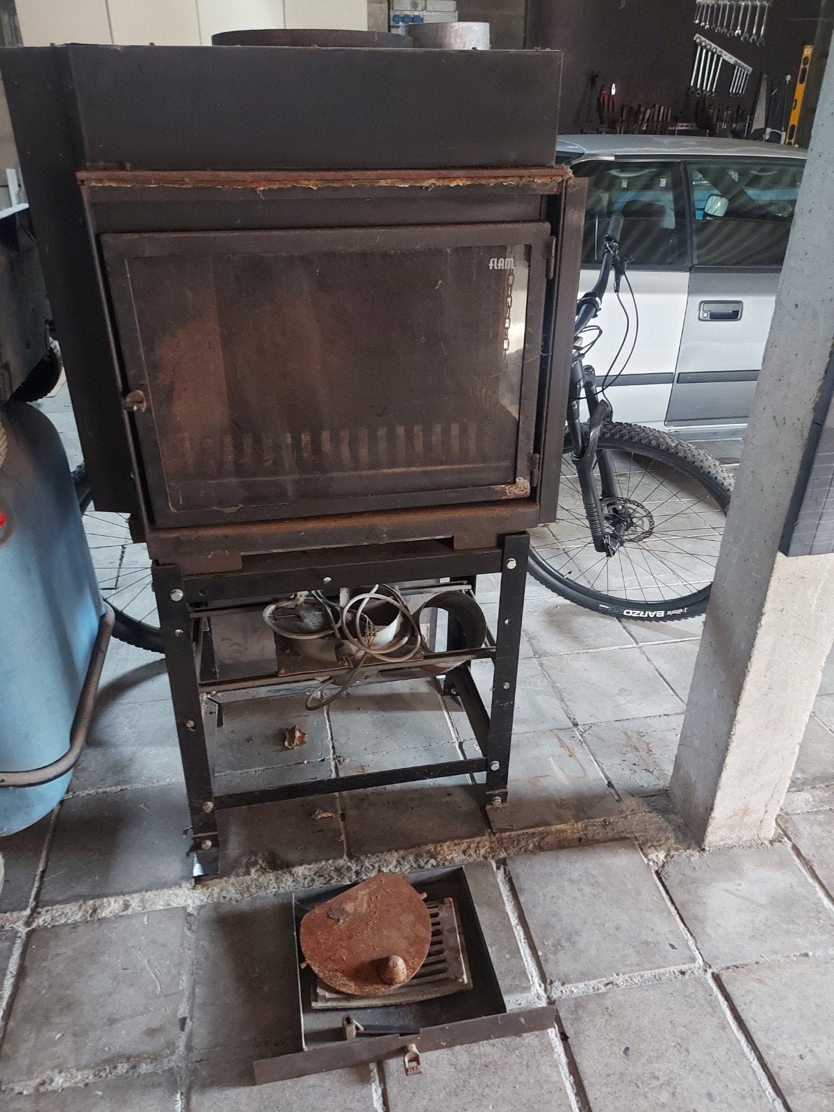 Radiateur à cassette intégré FLAM, Enlèvement