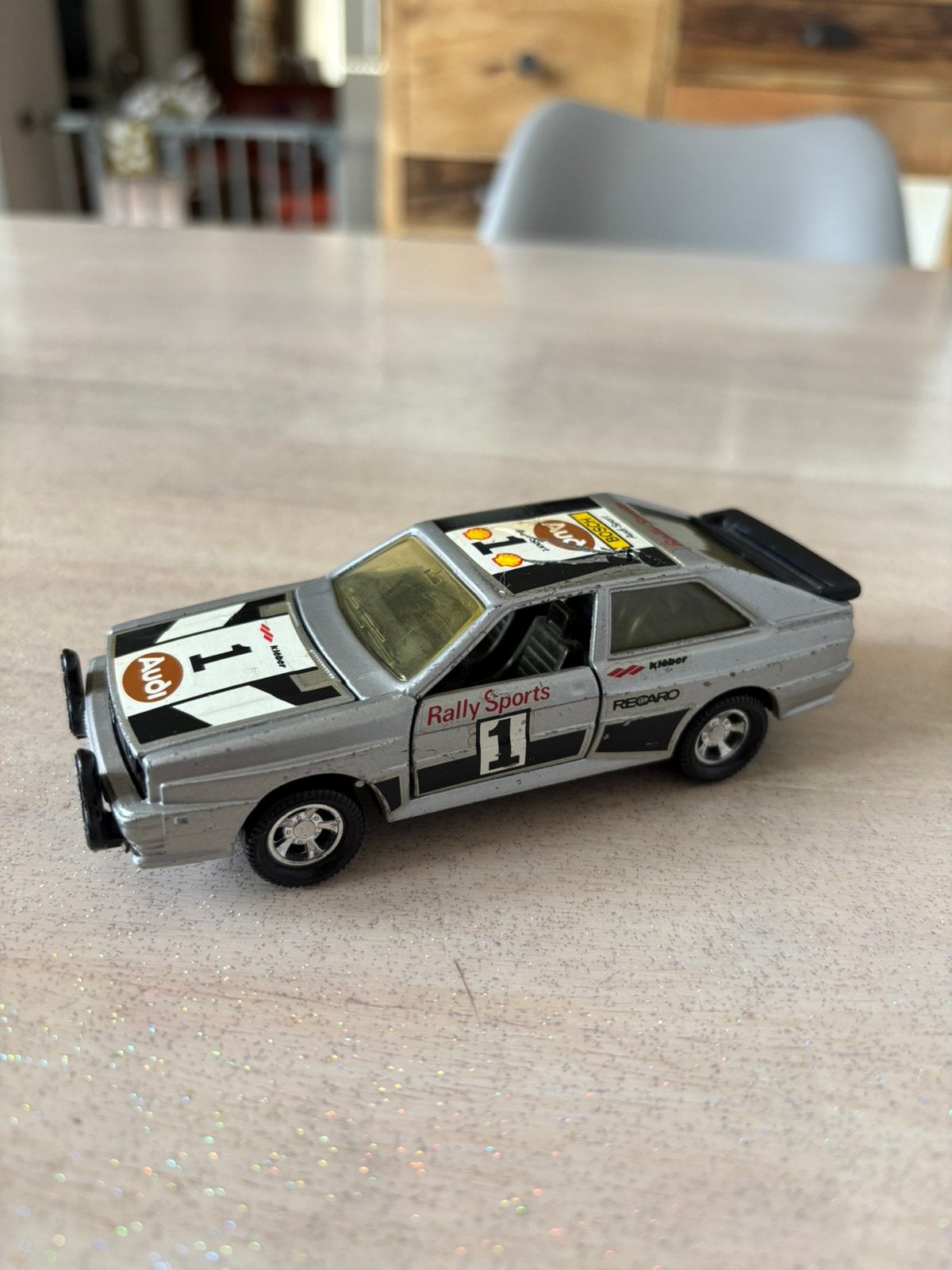 Audi Quattro Matchbox super kings 1982., Ophalen, Gebruikt, Matchbox