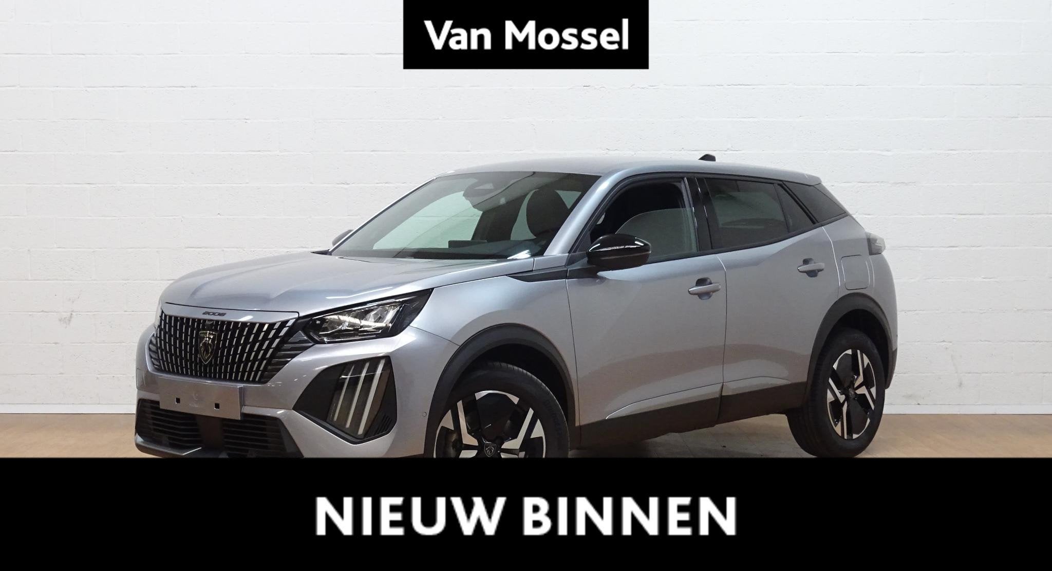 Peugeot 2008 1.2 HYBRID 145 e-DSC6 Allure, Auto's, Stof, Gebruikt, Bluetooth, 5 zetels