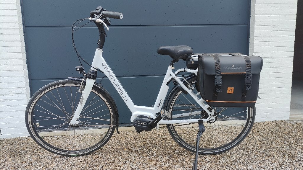 Electrische damesfiets, Fietsen en Brommers, Gebruikt, 47 tot 51 cm, 50 km per accu of meer, Ophalen
