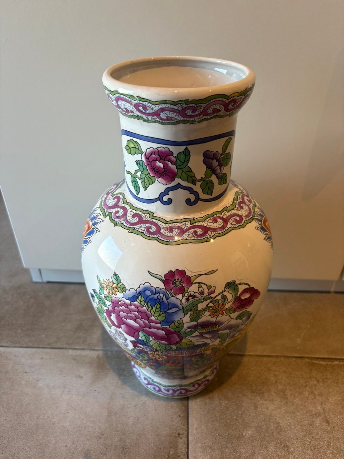 Chinese vaas (38 cm), Ophalen of Verzenden