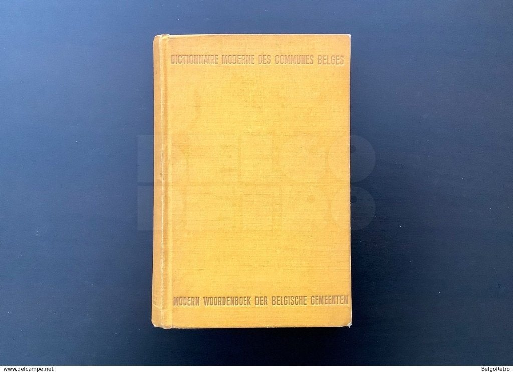 Modern Woordenboek der Belgische Gemeenten | 1948, Ophalen of Verzenden, Zo goed als nieuw, 20e eeuw of later, Albert Houet