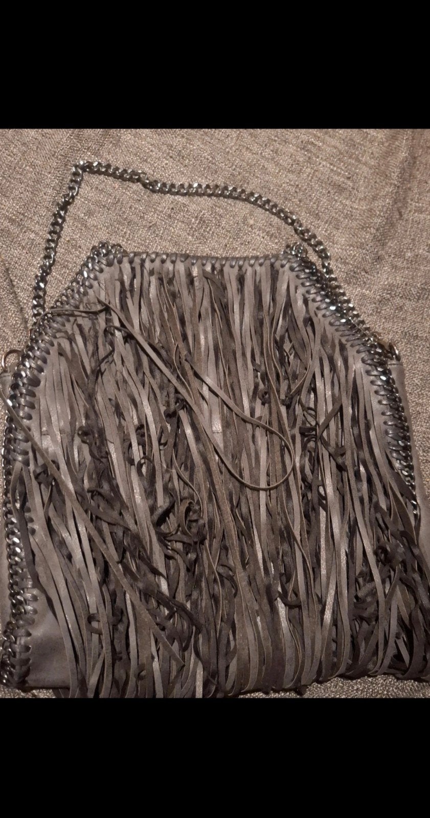 sac cabas avec chaînes argentées neuf, Enlèvement ou Envoi, Neuf, Noir, Sac à main