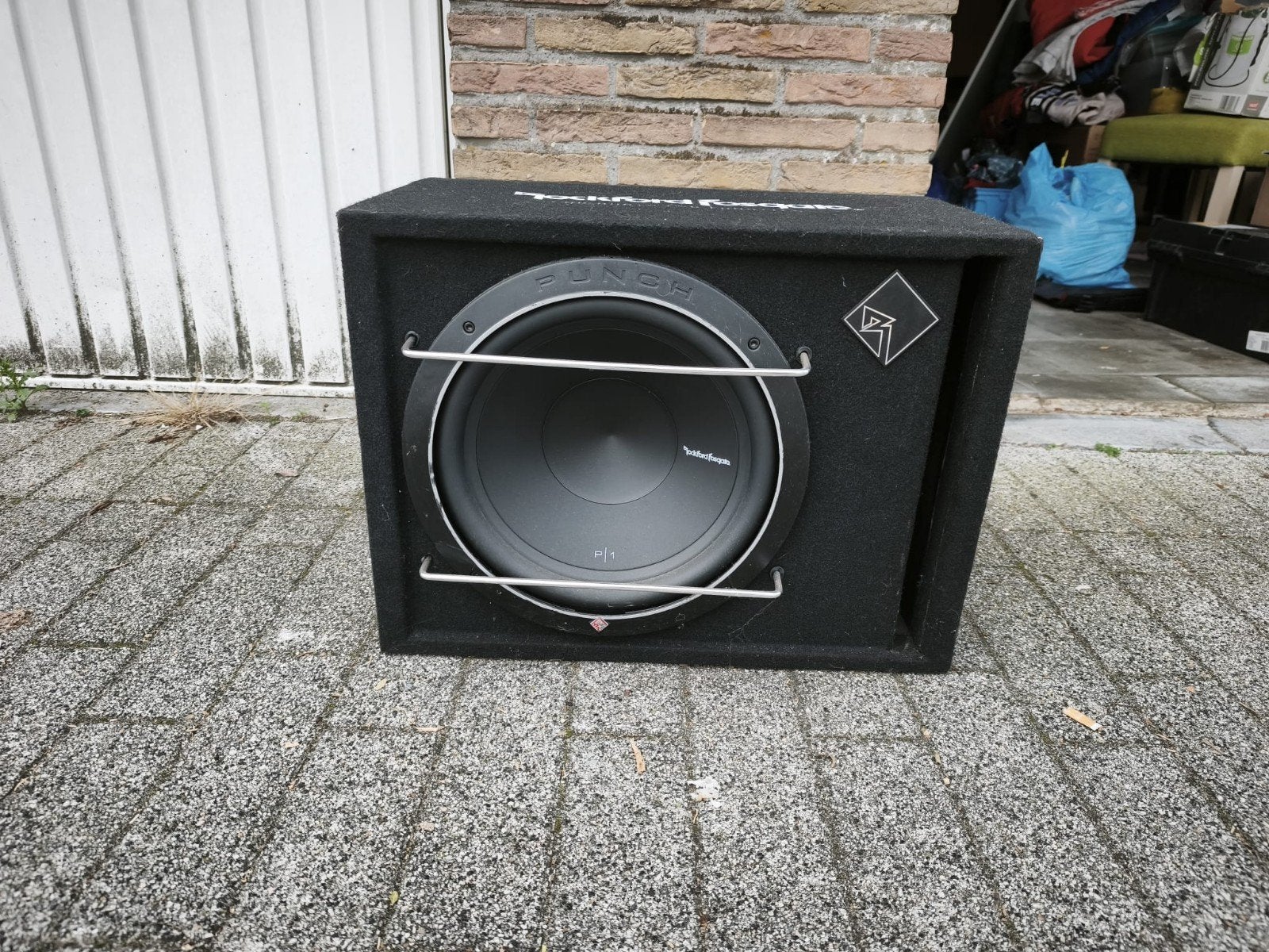 rockford fosgate Subwoofer en versterker, Auto diversen, Ophalen of Verzenden