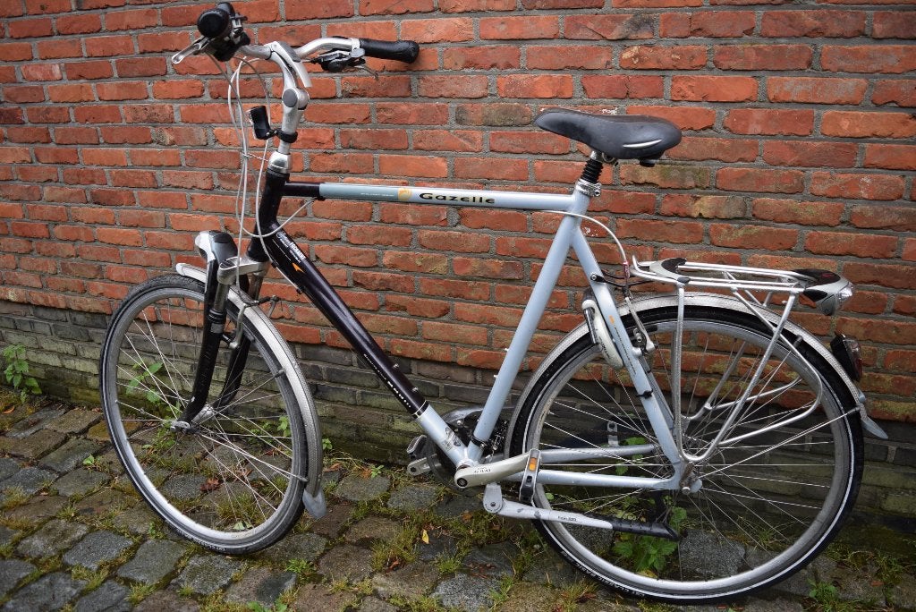 HERENFIETS GAZELLE MEDEO grote maat 60, Fietsen en Brommers, Ophalen, Gebruikt, Velgrem, Versnellingen