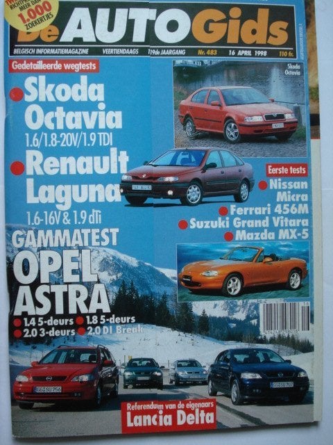 AutoGids 483, Livres, Autos | Brochures & Magazines, Utilisé, Général, Envoi