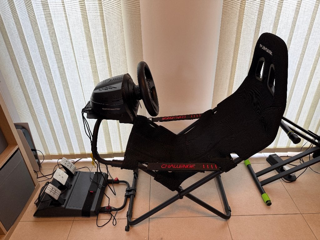 Pack simracing— Playseat Challenge + Thrustmaster T300 RS GT, Volant de course, Comme neuf, Enlèvement, Retour de force