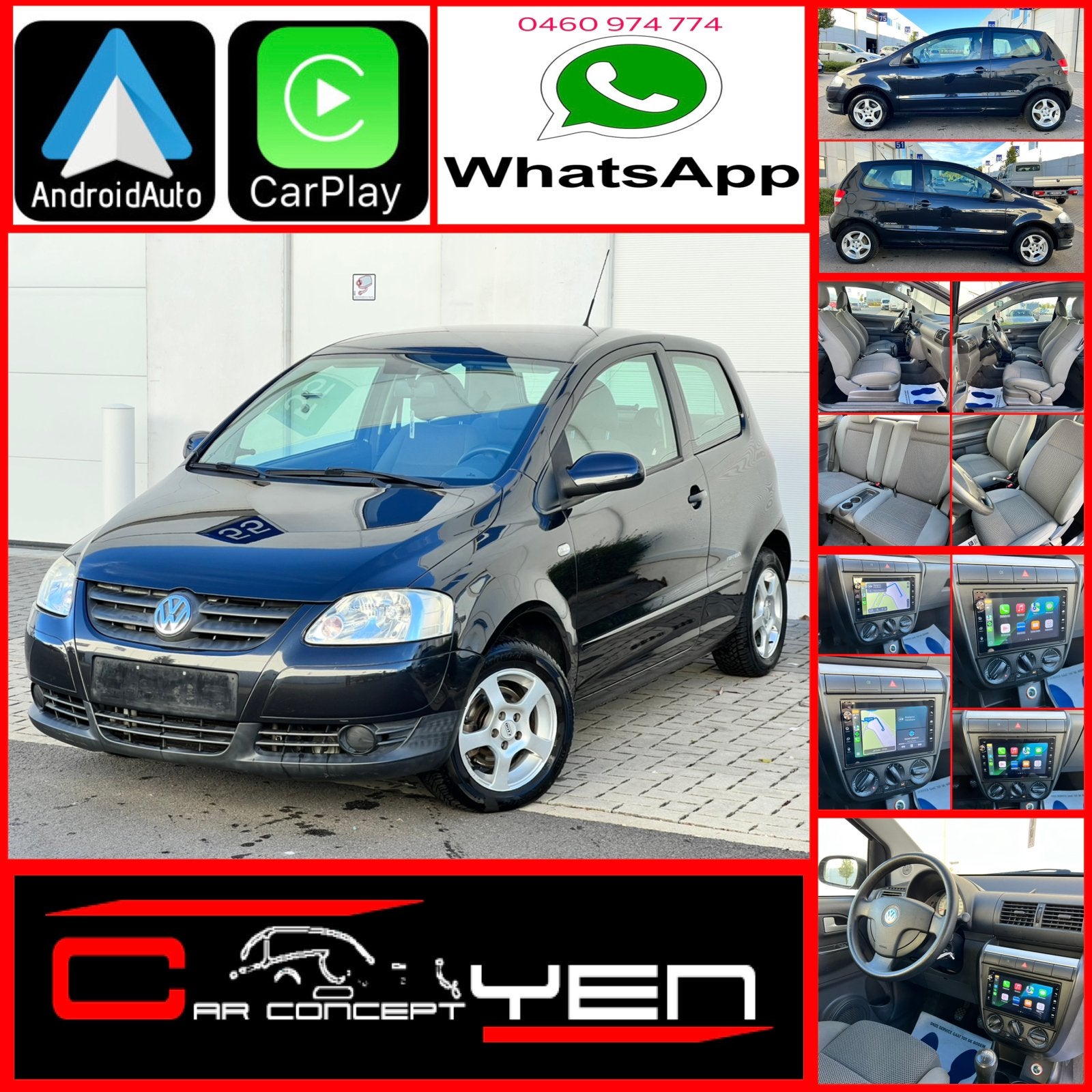 VW Fox*Refresh*1.2i*CarPlay*Airco*Bluetooth*Alu velgen*Top, Auto's, Stof, 139 g/km, Zwart, 1198 cc