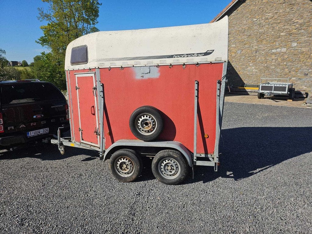 1998 Atec 2 chevaux Van Remorque Van, Utilisé