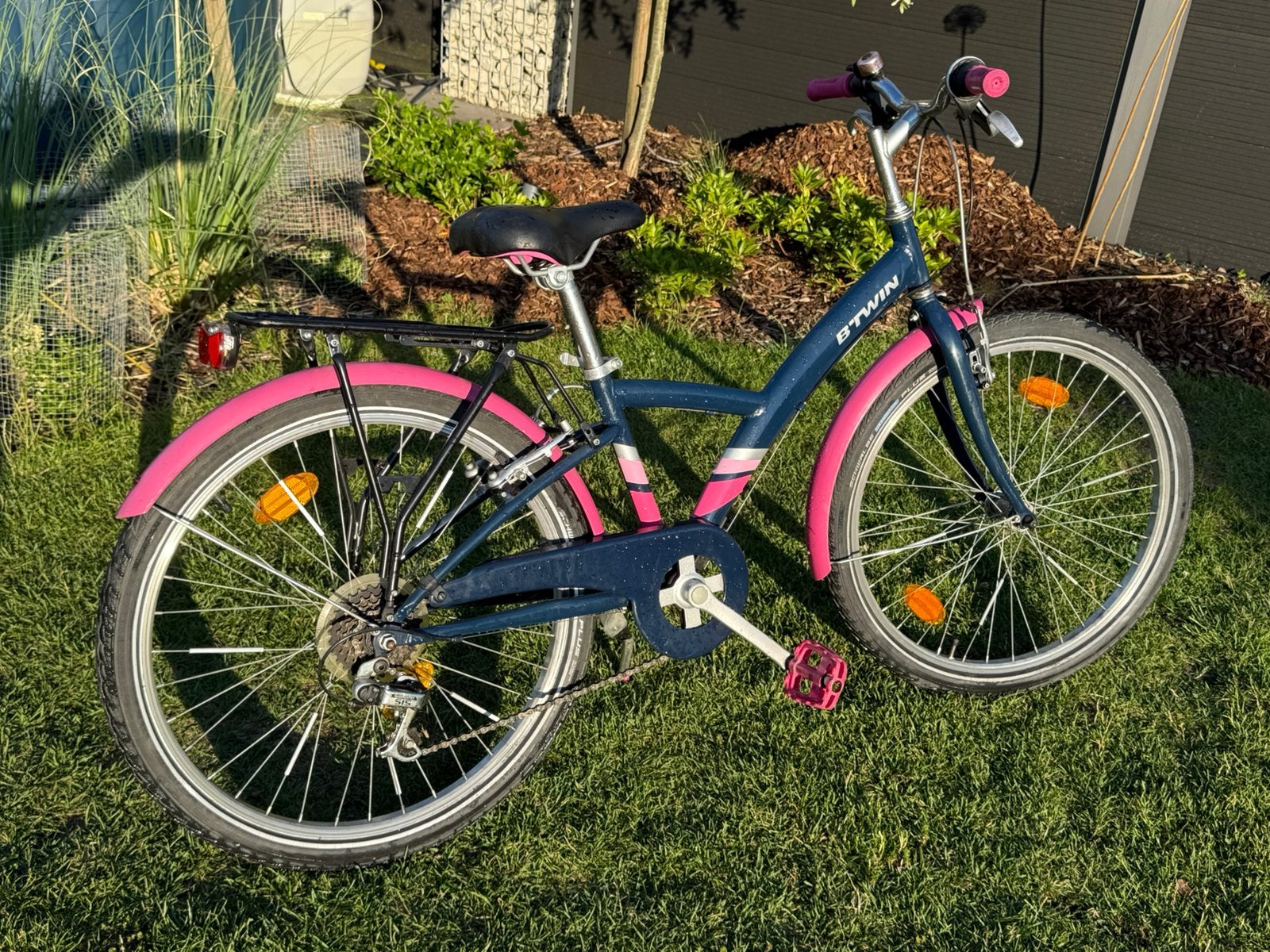 Fiets B’twin 24 inch, Ophalen, Velgrem, 24 inch, Versnellingen