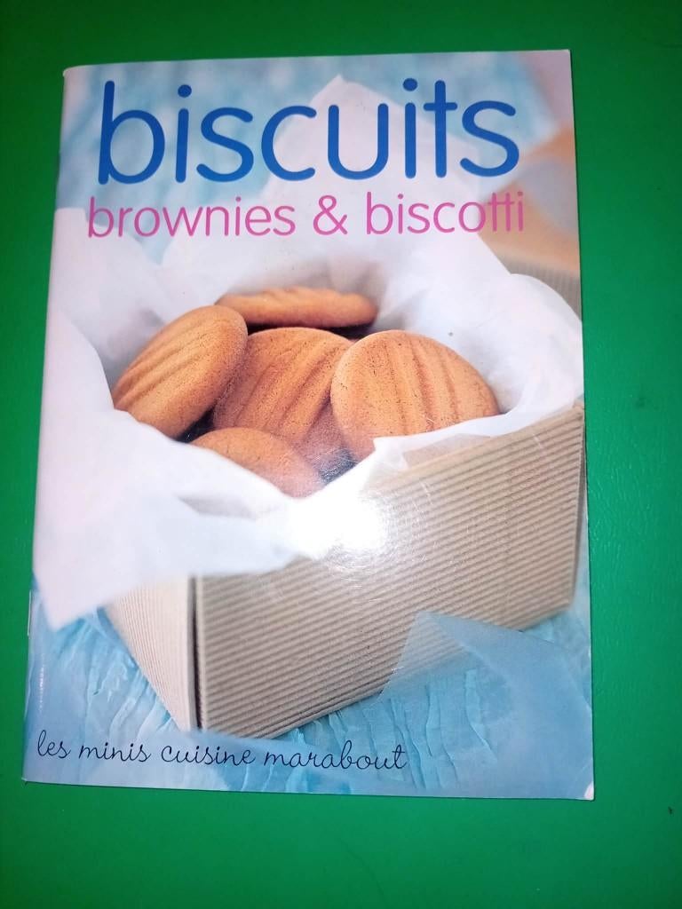 boek biscuits brownies & biscotti, Boeken, Marabout, Ophalen of Verzenden, Zo goed als nieuw, Taart, Gebak en Desserts