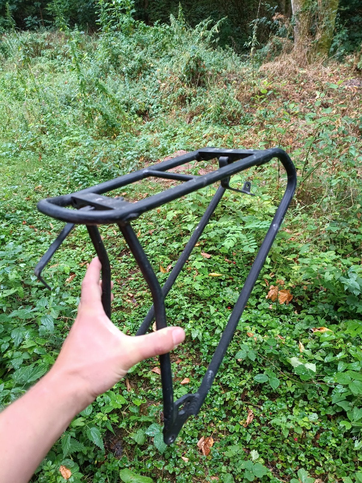 bagagedrager vooraan, Fietsen en Brommers, Ophalen