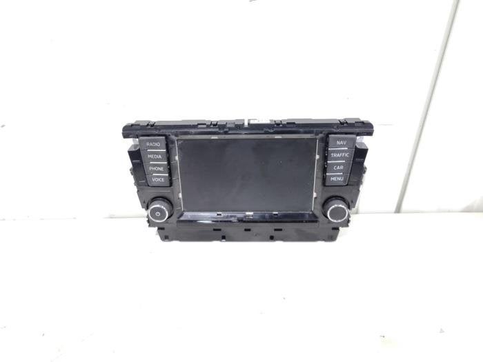 Display Multi Media regelunit van een Skoda Rapid, Gebruikt, -, -, Ophalen of Verzenden