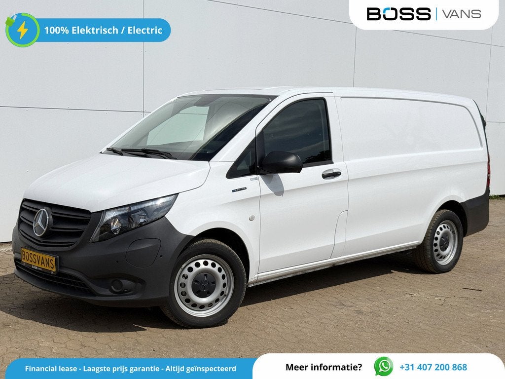 Mercedes-Benz eVito 112 66kWh L2 Elektrisch 97.7% (SOH) 280k, Autos, Camionnettes & Utilitaires, Achat, 280 km, Entreprise, 3 places