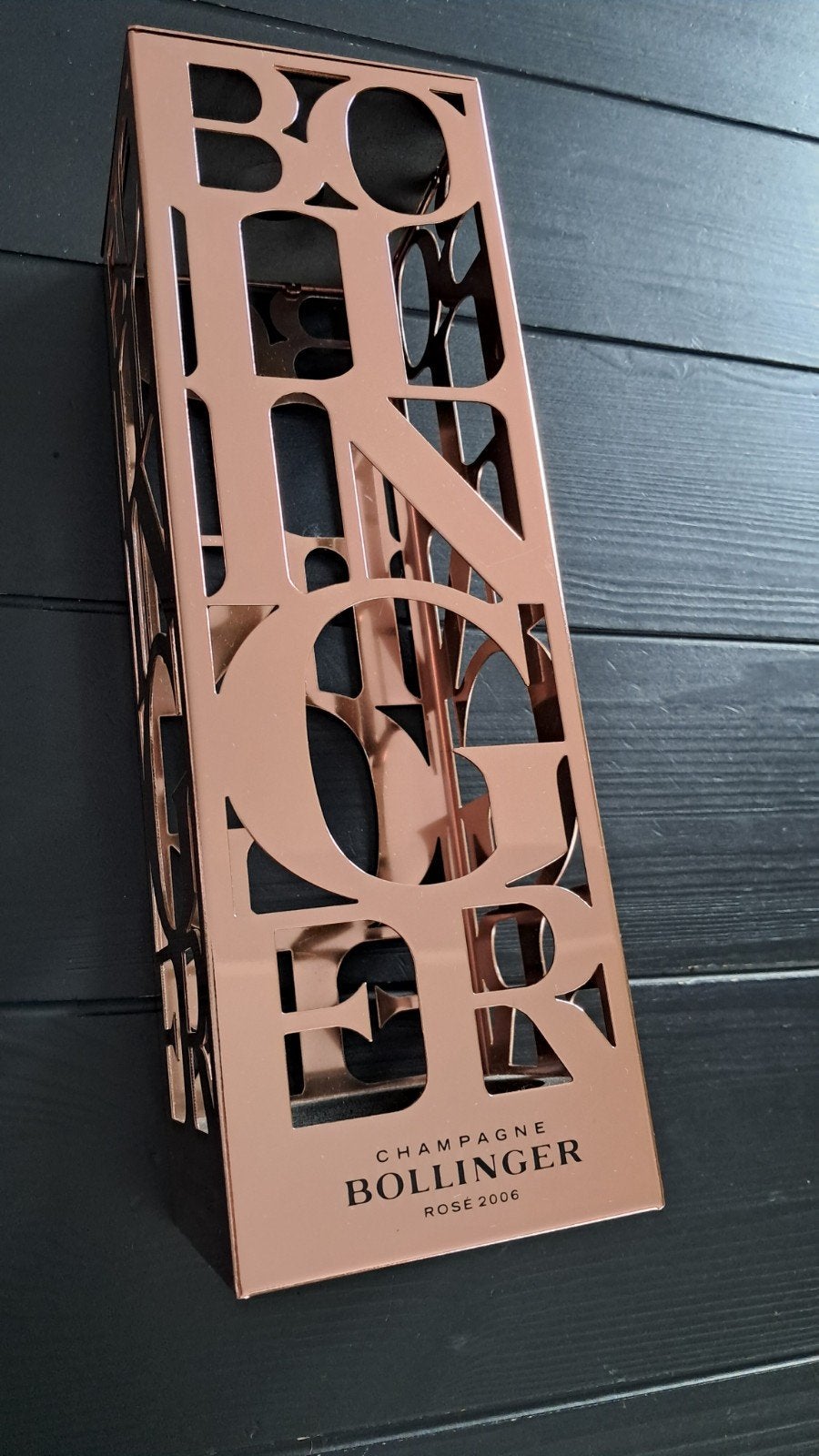 Champagne Bollinger gift box, Ophalen of Verzenden, Gebruikt