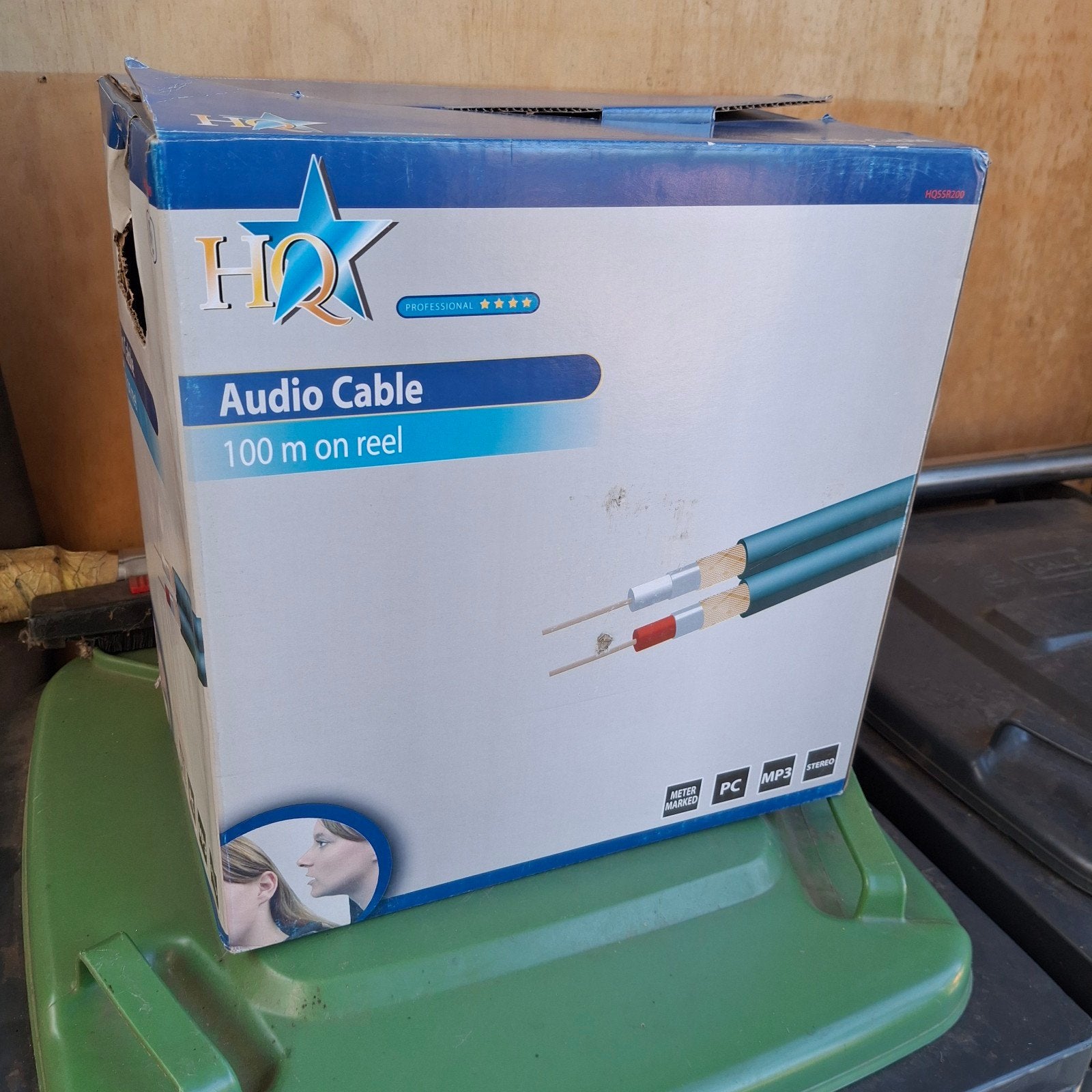 cinch kabel op rol - 75 meter, Audio, Tv en Foto, Audiokabels en Televisiekabels, Ophalen, Nieuw