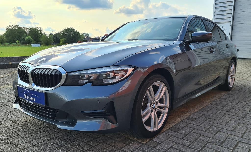 BMW 320i - Automatique - 64.000 km, Cuir, Argent ou Gris, Achat, Entreprise