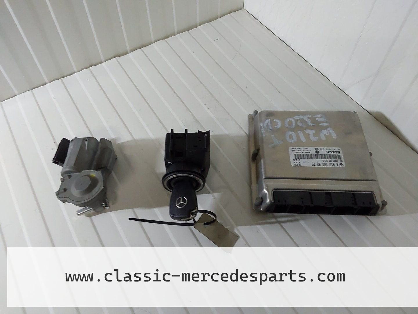 Contactslot set met ECU Mercedes E-klasse W210 E320CDI, Auto-onderdelen, Gebruikt, -, Ophalen of Verzenden, -