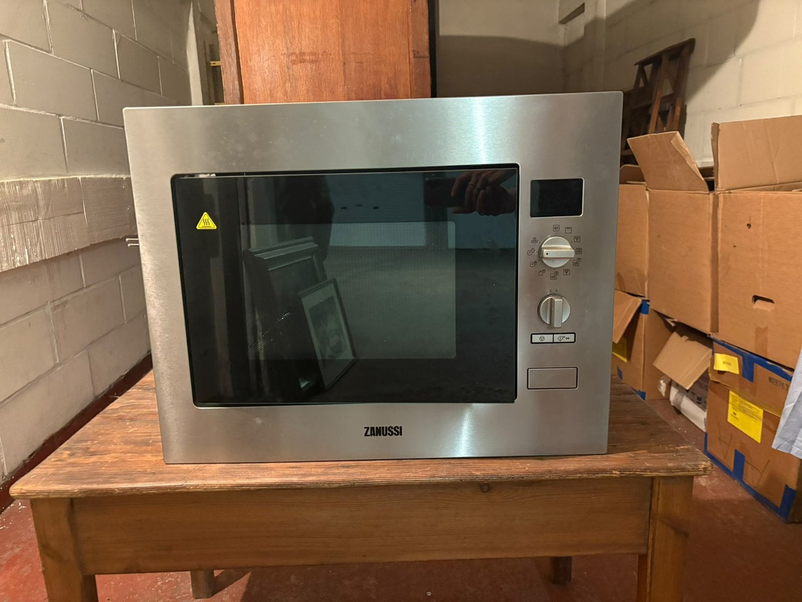 Zanussi combi microgolf oven, Elektronische apparatuur, Ophalen, Zo goed als nieuw, Oven