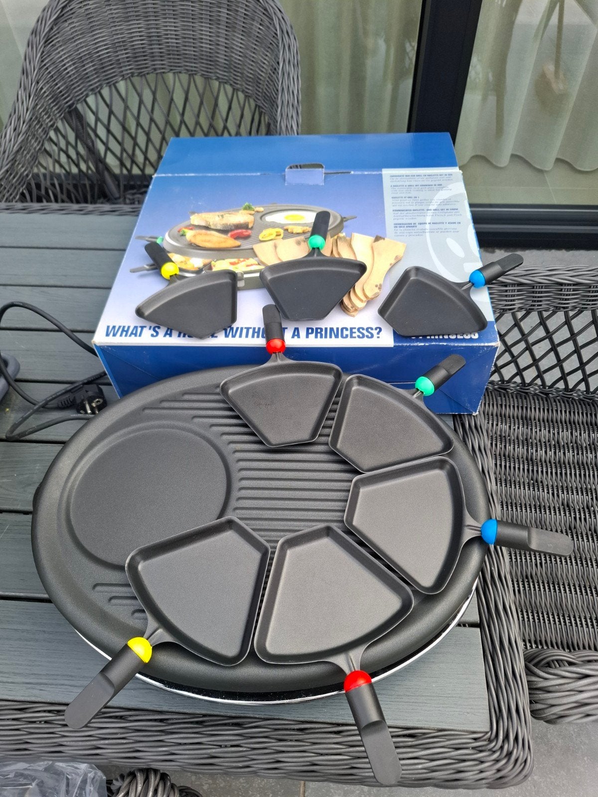 Raclette en Grill, Tuin en Terras, Barbecue-accessoires, Ophalen, Nieuw, Princess