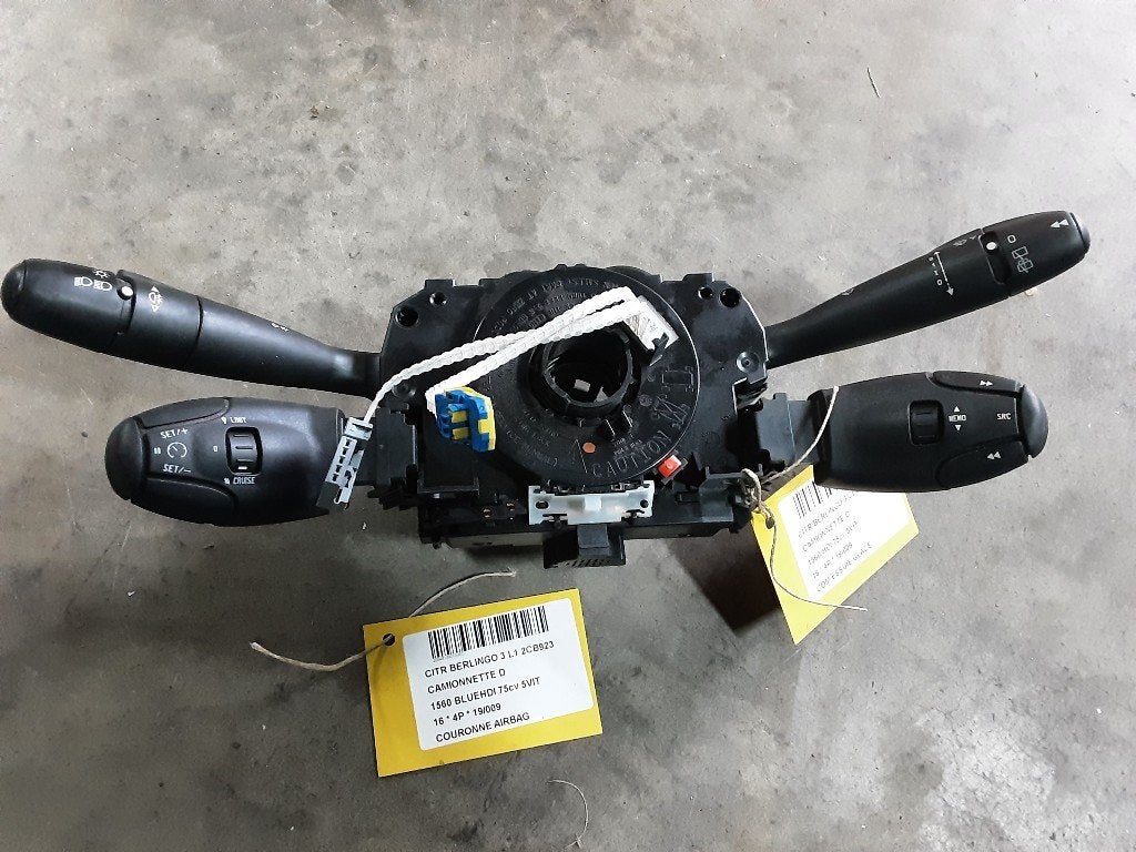 CONTACTEUR TOURNANT Citroën Berlingo (98062246XT), Utilisé, Citroën