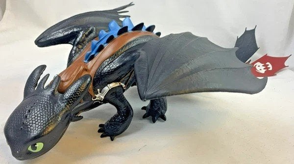 Spin Master Hoe tem je een Draak 2 Mega Toothless Alpha 57cm, Kinderen en Baby's, Speelgoed | Playmobil, Zo goed als nieuw, Complete set