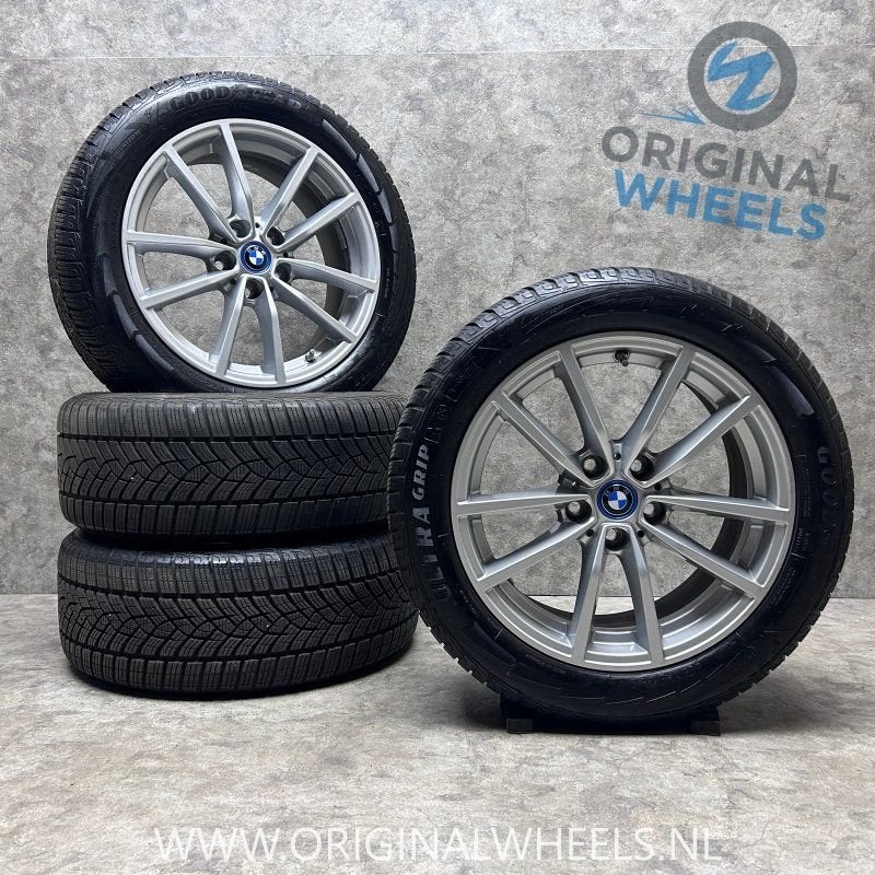17  inch originele velgen + winterbanden BMW 3 serie 6883520, Pneus et Jantes, Pneus hiver, -, 17 pouces