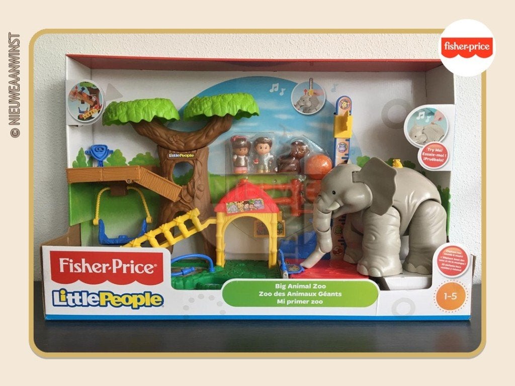 Fisher-Price Little People Grote Dierentuin, Verzenden, Zo goed als nieuw