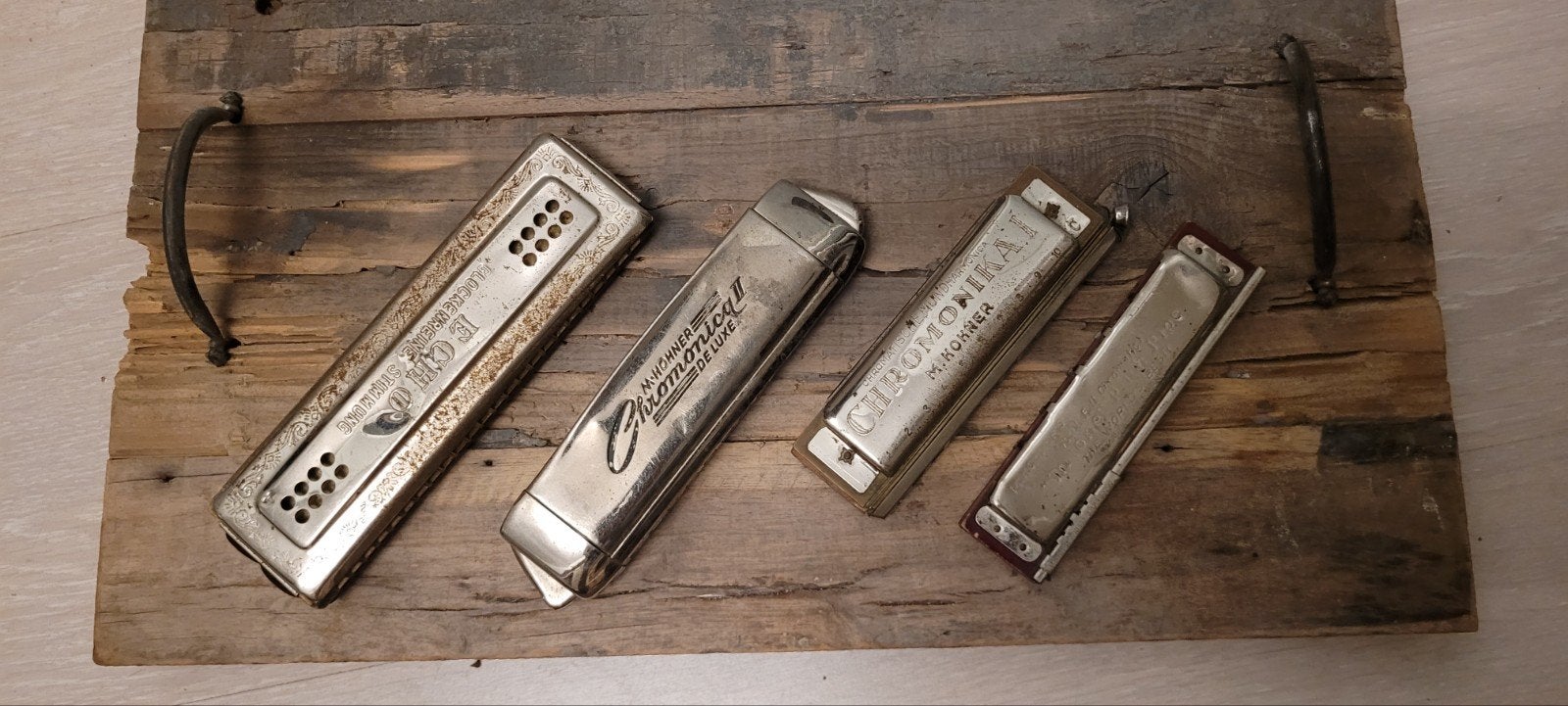 Mondharmonica, Ophalen