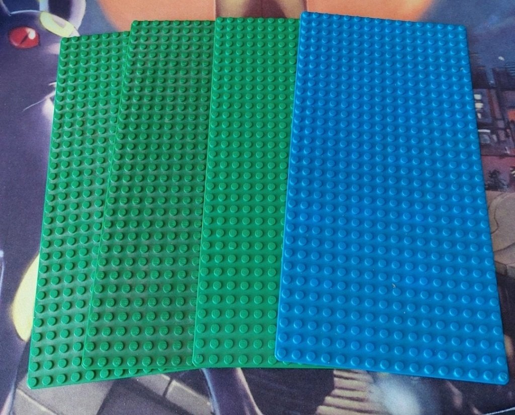 Lego lot 4 plaques, Enlèvement, Utilisé, Plaque de base, Lego