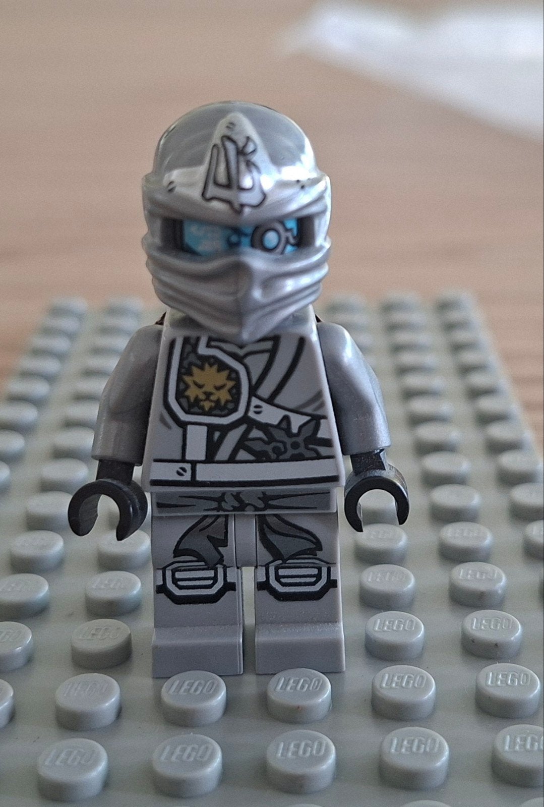Lego ninjago Zane Titanium Ninja Light Bluish Gray njo0251, Neuf, Enlèvement ou Envoi, Lego, Minifigurine
