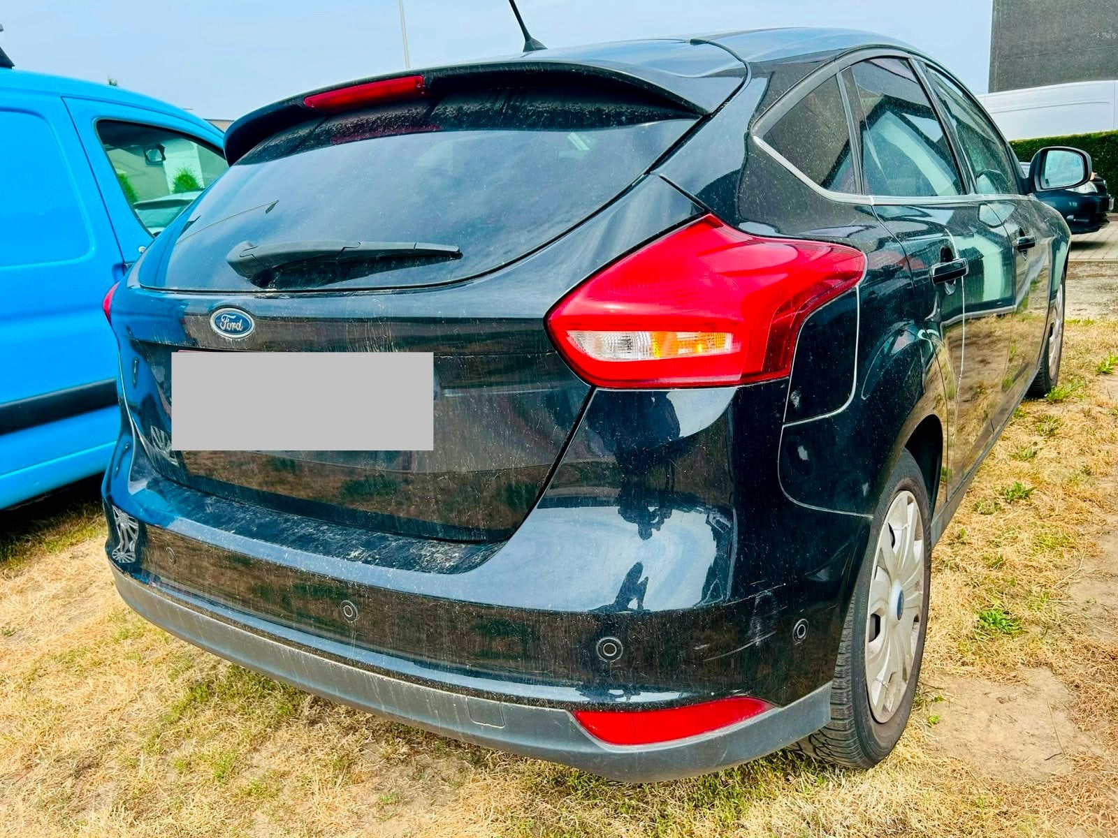 Ford Focus1.0EcoBoost Nette Staat Ideaal voor Export/Herstel, Auto's, Focus, Euro 5, Zwart, Leder en Stof