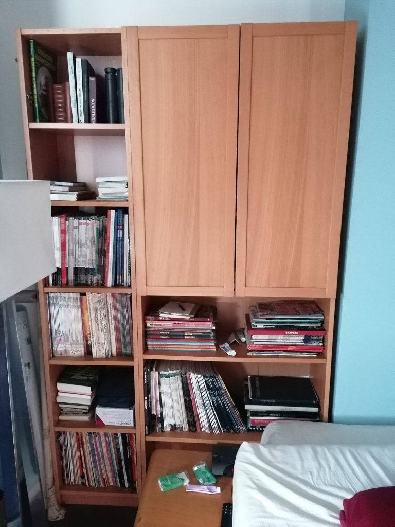 4 étagères IKEA BILLY à motif chêne, 25 à 50 cm, Comme neuf, 50 à 100 cm, Chêne