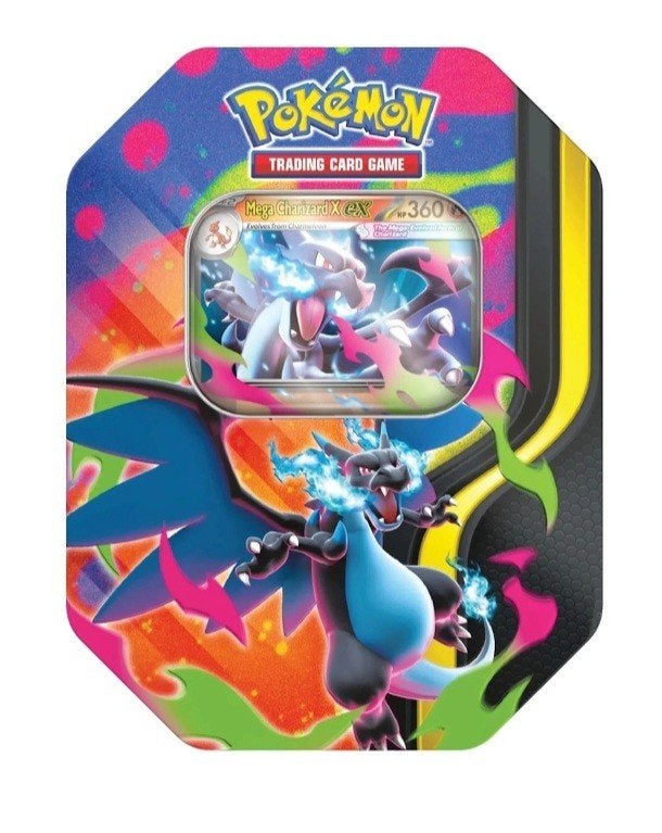 Mega Charizard X ex Tin, Ophalen