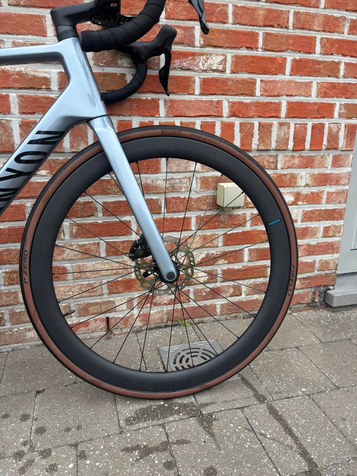 CARBON Wielset Shimano 46mm, Fietsen en Brommers, Ophalen, Zo goed als nieuw, Carbon