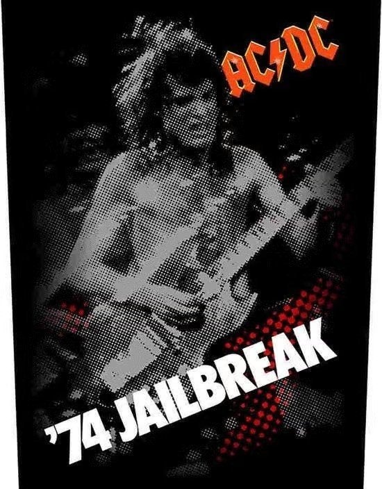 AC/DC - 74 Jailbreak - Rugpatch officiële merchandise, Enlèvement ou Envoi, Neuf