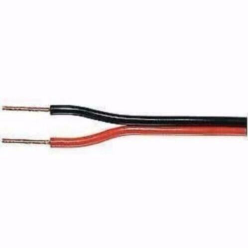 Rood/zwart luid speaker kabel 2 x 0,75 mm² [per meter], Muziek en Instrumenten, Kabels en Stekkers, Ophalen of Verzenden, Nieuw