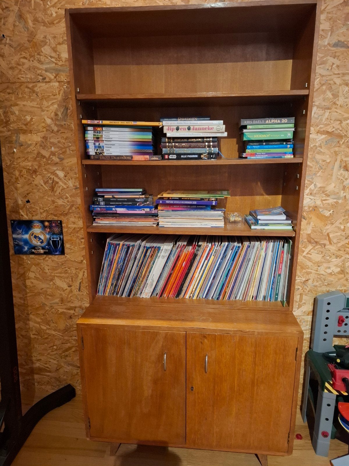vintage kast - boekenkast, Ophalen