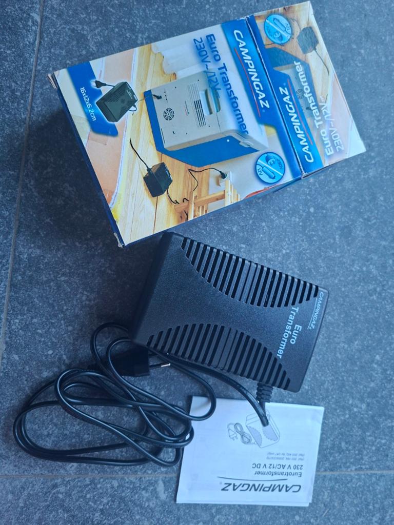 Campingaz euro transformer 230V->12Vdc, Caravans en Kamperen, Ophalen