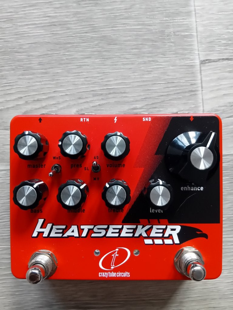 Crazy Tube Circuits Heatseeker ( Marshall in a box ) AC-DC !, Enlèvement ou Envoi, Comme neuf, Distortion, Overdrive ou Fuzz