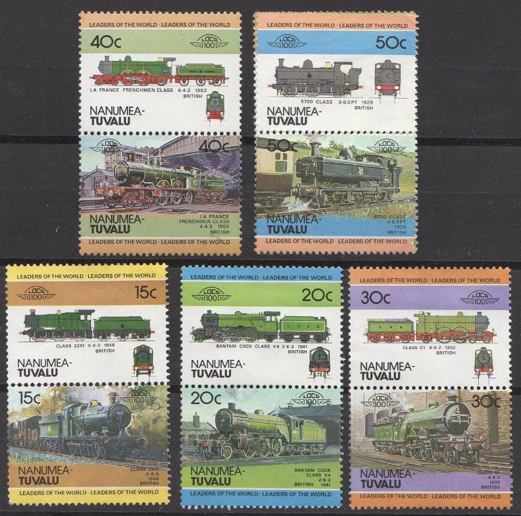 Nanumea-Tuvalu - treinen, Ophalen of Verzenden, Postfris